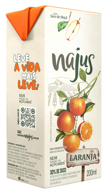 Suco Najus Laranja